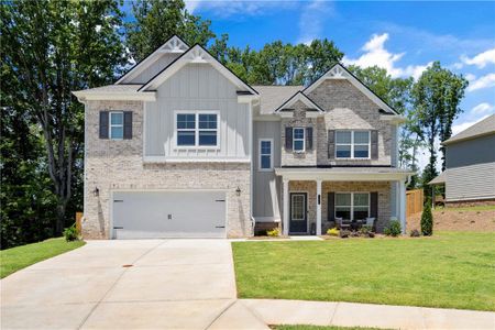 New construction Single-Family house 5330 Woodline View Circle, Auburn, GA 30011 Elizabeth- photo 0