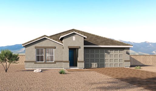 New construction Single-Family house 867 W Calle Lupa, Sahuarita, AZ 85629 plan Dalea - D40D - image