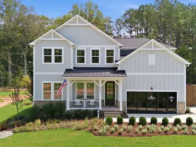 New construction Single-Family house 1933 Stockton Springs Dr, Wake Forest, NC 27587 plan The Barrington B - image