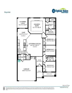 New construction Single-Family house 213 Dancing Dahlia St, Ruskin, FL 33570 plan Raychel - image