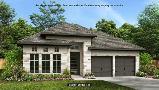 New construction Single-Family house 16650 Jolie St, Conroe, TX 77302 plan 2504W - image