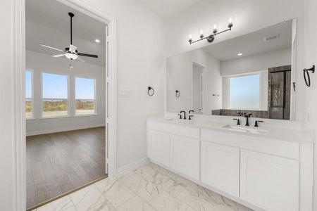 New construction Single-Family house 132 Fan Mill Trl, Weatherford, TX 76085 plan Stockyard - image 6