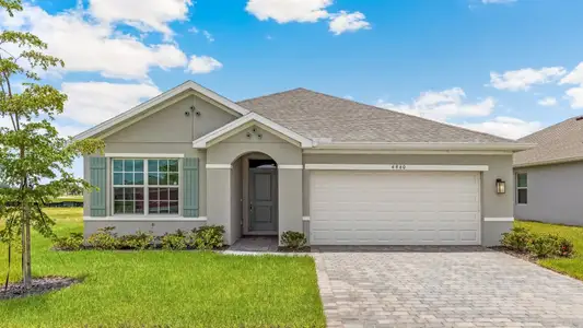 New construction Single-Family house 5107 Schubert Trl, North Port, FL 34287 plan ARIA - image