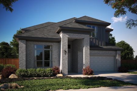 New construction Single-Family house 2333 Banda Bnd, Round Rock, TX 78681 plan Trinity - image
