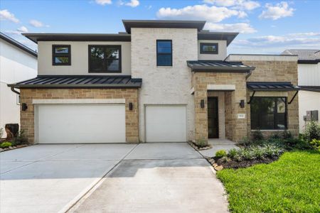 New construction Single-Family house 1504 Story St, Houston, TX 77055 plan The Catalina - image