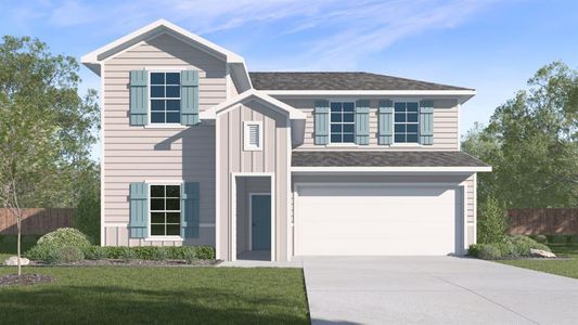 New construction Single-Family house 790 Arnold Loop, Uhland, TX 78640 The Mitchell- photo 0