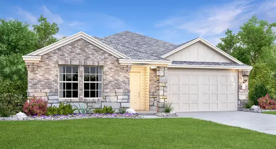 New construction Single-Family house 405 Vantage Dr, Hutto, TX 78634 plan Catesby - image