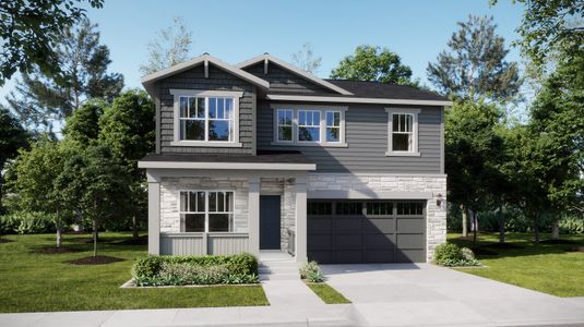 New construction Single-Family house 214 Kobe Ln, Johnstown, CO 80534 plan Marigold - image