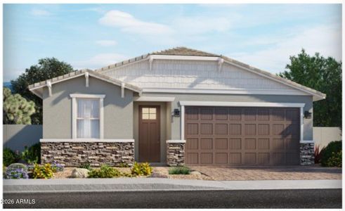 New construction Single-Family house 17617 W Woodlands Ave, Goodyear, AZ 85338 plan Leslie - image