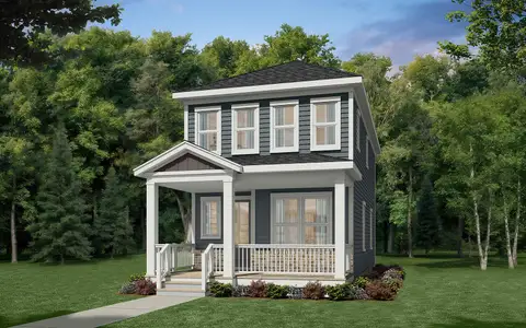 New construction Townhouse house 1301 Barreto Dr, Wendell, NC 27591 plan Carter - image