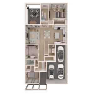 New construction Single-Family house 3201 Calm Prairie Ln, League City, TX 77573 plan Tuscaloosa - image 4