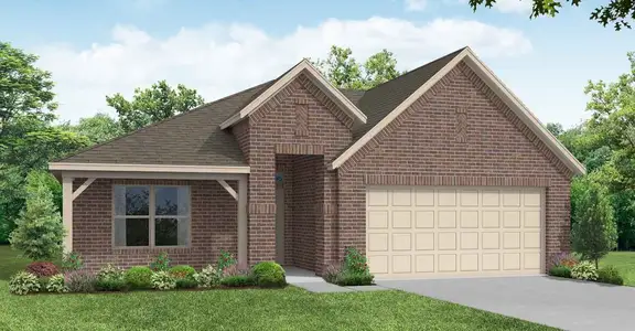 New construction Single-Family house 3668 N Crowley Cleburne Road, Fort Worth, TX 76123 Lincoln- photo 0