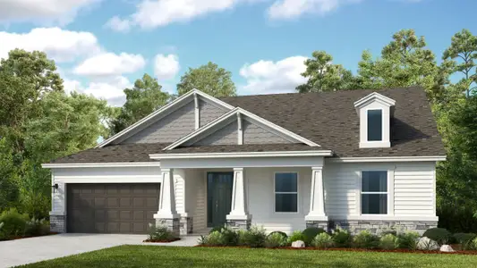New construction Single-Family house 50 Greco Dr, Palm Coast, FL 32137 plan Azores - image