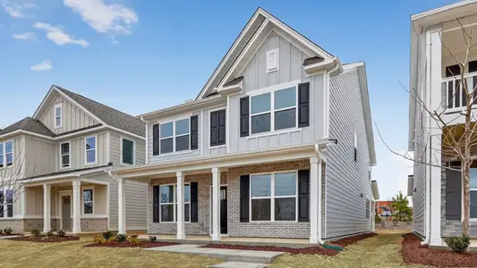 New construction Single-Family house 601 Dorset Stream Dr, Fuquay Varina, NC 27526 plan Jackson - image