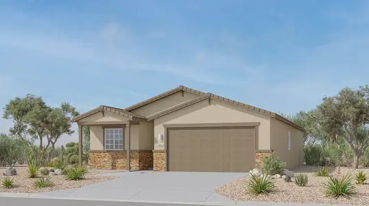 New construction Single-Family house 8806 S Circulo Generoso, Vail, AZ 85641 plan Dolly - image