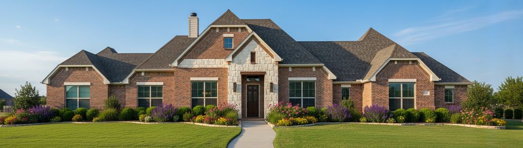 New construction Single-Family house 3001 Bentgrass, Azle, TX 76020 plan The Baytown - image