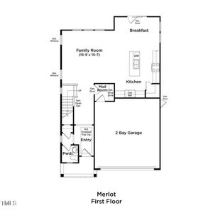 Merlot First Floor Plan