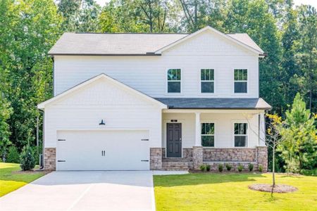 New construction Single-Family house 134 Henley Street, Canton, GA 30114 Fulton II- photo 0