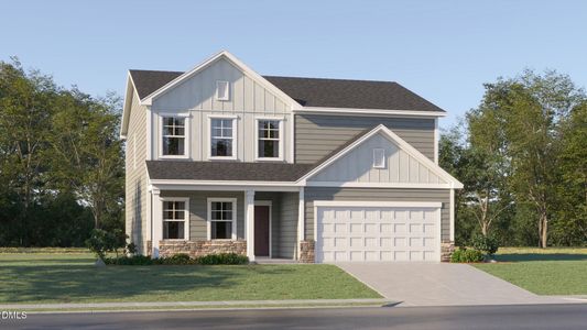 New construction Single-Family house 43 Auburn Gardens Ct, Angier, NC 27501 - image