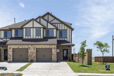 New construction Townhouse house 1040 Happy Holly Road, Lavon, TX 75166 The Shasta II- photo 0