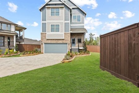 New construction Single-Family house 11827 Marbled White Lane, Humble, TX 77346 Fairview- photo 0