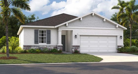 New construction Single-Family house 1276 Blue Daze Ln, Eustis, FL 32726 plan The Portland - image