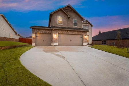 New construction Single-Family house 1408 Whitetail Ln, Azle, TX 76020 Navasota- photo 4 4