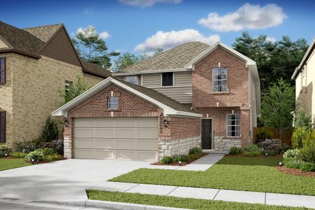 New construction Single-Family house 23107 Birmingham Grove Lane, Tomball, TX 77375 Wilmington II- photo 0