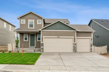 New construction Single-Family house 9695 Blaurock Dr, Fountain, CO 80817 plan Olive - image