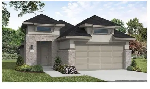 New construction Single-Family house 303 Haynes Ridge Dr, New Caney, TX 77357 plan Leona (1673-HV-30) - image