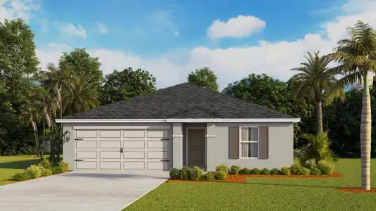New construction Single-Family house 6863 Coconut Grove Dr, Sebring, FL 33872 plan Archer II - image