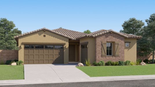 New construction Single-Family house 3384 E Aglio Ave, San Tan Valley, AZ 85143 plan Trillium Plan 4585 - image