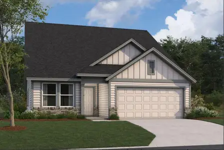 New construction Single-Family house 11908 Dillon Falls Dr, Austin, TX 78747 plan Abilene - Smart Series - image