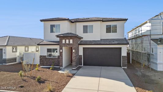 New construction Single-Family house 6955 W Buckhorn Trl, Peoria, AZ 85383 plan Stork - image