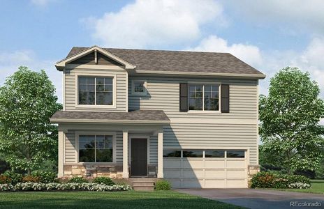 New construction Single-Family house 9947 Danube Ct, Commerce City, CO 80022 plan Holcombe - image