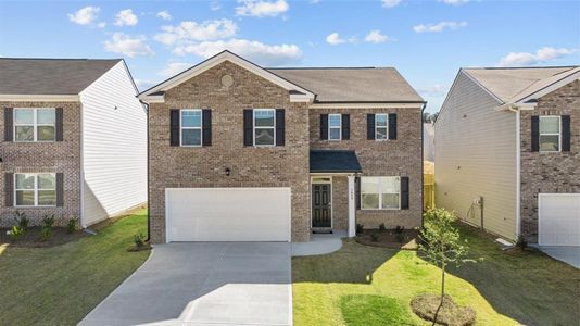 New construction Single-Family house 1463 Autumn Wind Drive, Dacula, GA 30019 Galen- photo 0