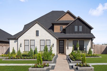 New construction Single-Family house 407 Aztec Cave Dr, New Caney, TX 77357 plan Ingleside (2823-HV-40) - image