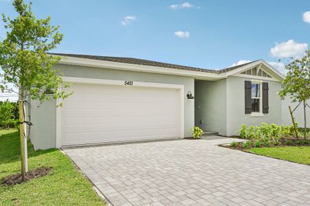 New construction Single-Family house 5421 Hampton Park Cir, Vero Beach, FL 32966 Hibiscus- photo 0
