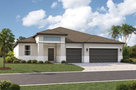 New construction Single-Family house 8913 Deep Horizon Lp, Parrish, FL 34219 plan Gulf Stream - image