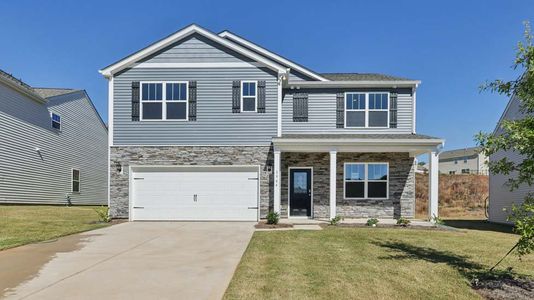 New construction Single-Family house 3355 Colorado Blue Ct, Gastonia, NC 28056 plan Hayden - image