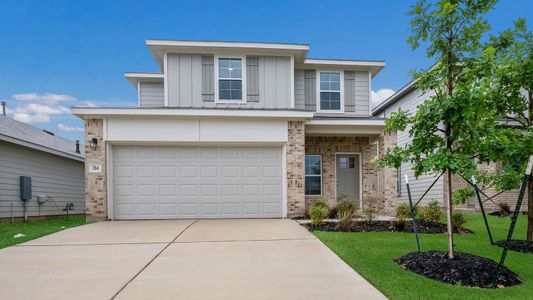 New construction Single-Family house 128 Juan Cordona Dr, Buda, TX 78610 The Florence- photo 0