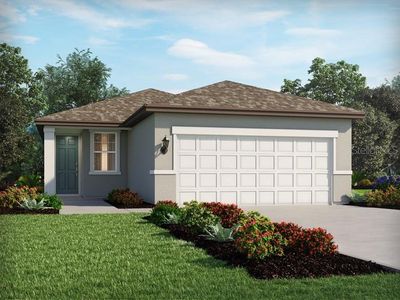 New construction Single-Family house 7358 Boggy Creek Pl, Parrish, FL 34219 Olympic- photo 0