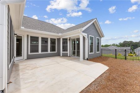 New construction Single-Family house 3347 Fishpond Cir, Dacula, GA 30019 plan Portico - image 15
