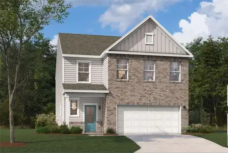 New construction Single-Family house 96 Hickory Grove Ave, Lawrenceville, GA 30046 plan The Tyndall - image