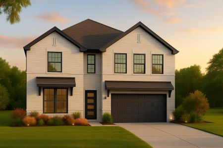 New construction Single-Family house 2247 Inglenook Grove Dr, Katy, TX 77493 plan Hawthorn II Sunterra 50s - image