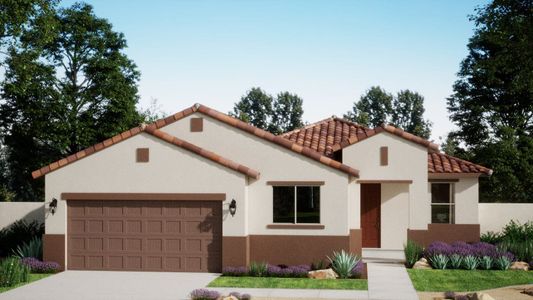 New construction Single-Family house 7044  Bushy Trail Lane, San Tan Valley, AZ 85143 - photo 0