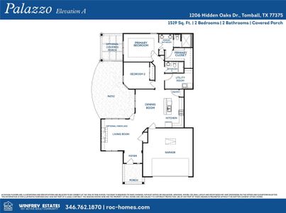 New construction Single-Family house 1206 Hidden Oaks Dr, Tomball, TX 77375 plan Palazzo - image 4