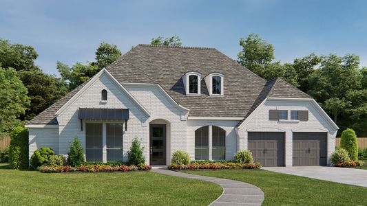New construction Single-Family house 113 Civita Rd, Liberty Hill, TX 78642 plan 3525W - image