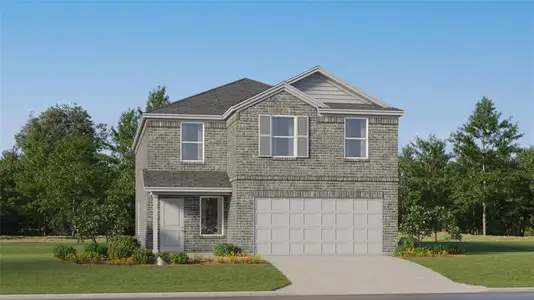 New construction Single-Family house 16826 Spotted Oak Dr, Hockley, TX 77447 plan Barlow - image