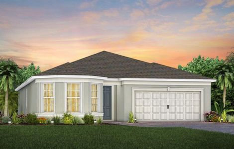New construction Single-Family house 3417 Ebbing Ln, Melbourne, FL 32940 plan Palmary - image